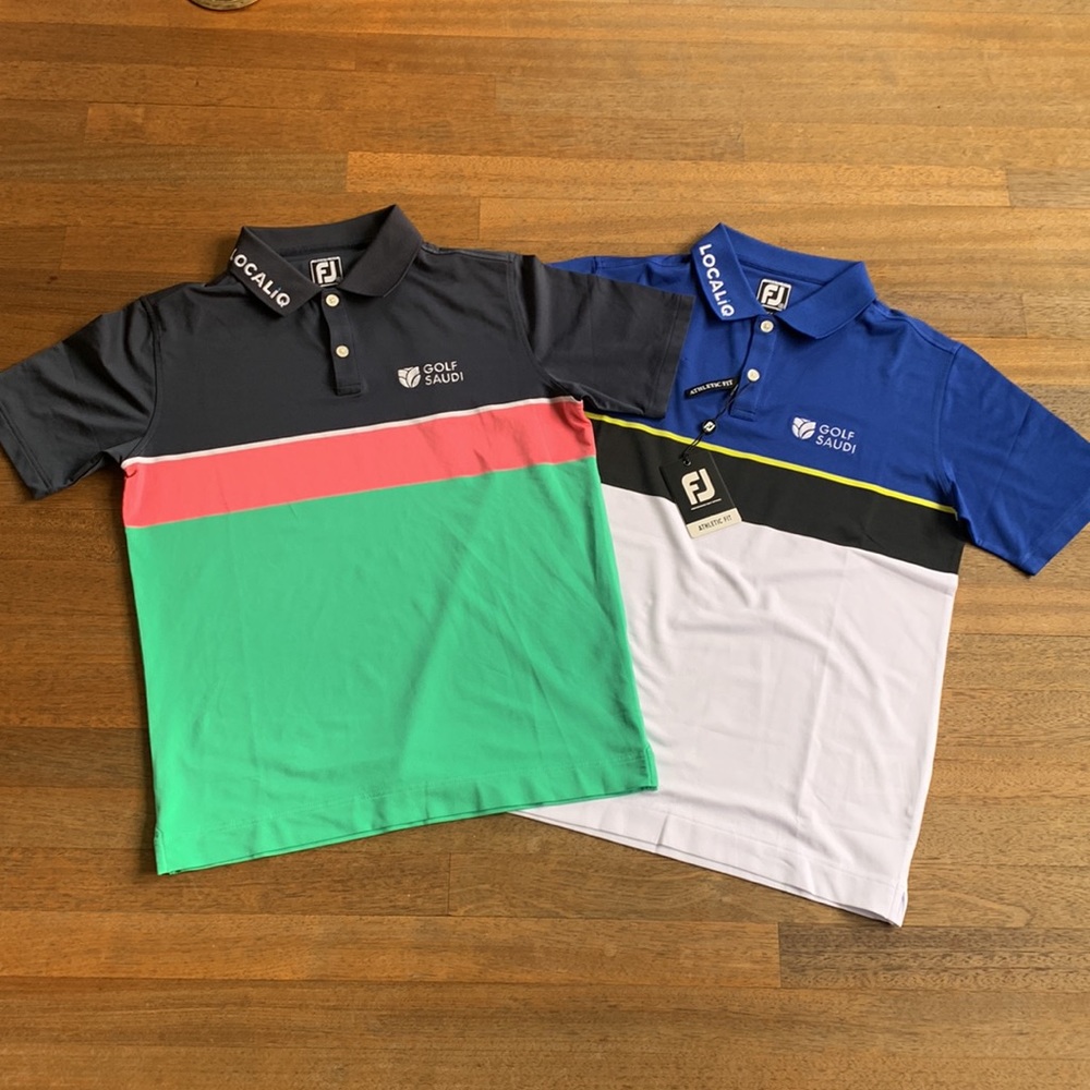 FootJoy Color Theory Lisle Knit Collar (Athletic Fit)